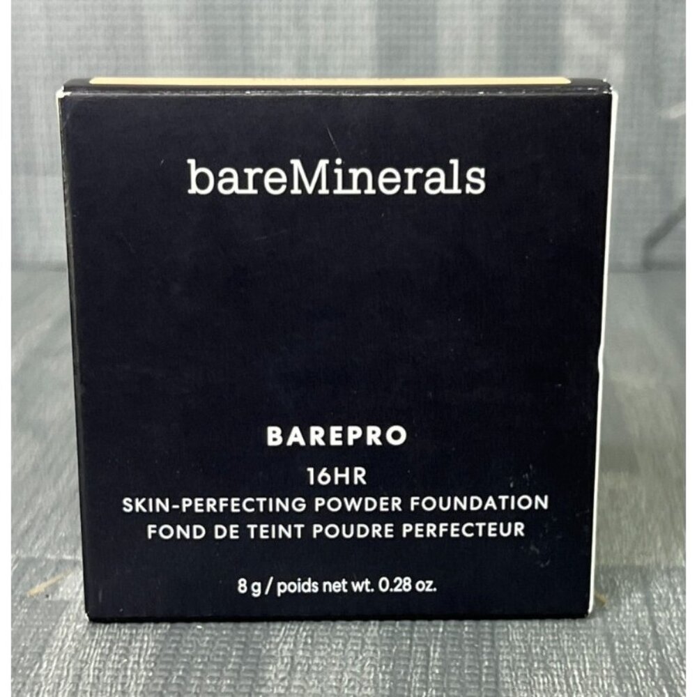 BareMinerals BarePro 16HR Vegan Powder Foundation – 8.5 g NIB (Multiple Shades)